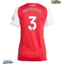 Arsenal Cristhian Mosquera #3 Hjemmedrakt Dame 2025-26 Kortermet